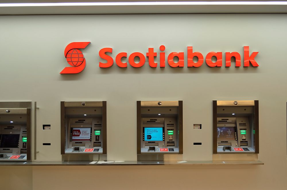 Scotia bank, Location unknown, June 22, 2015.