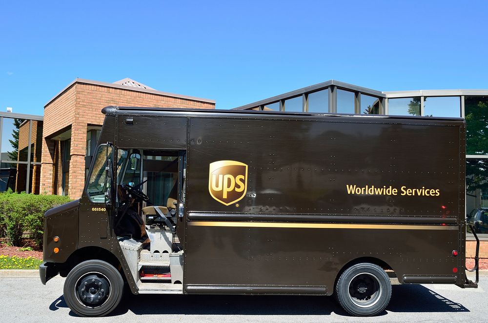 UPS van, Location unknown, May 6, 2016.