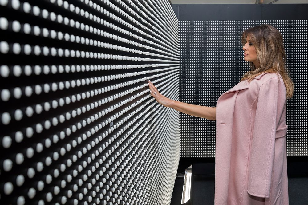Photo of the Day: April 1, 2018First Lady Melania Trump visits the “Prescribed to Death” opioid memorial | April 16, 2018…