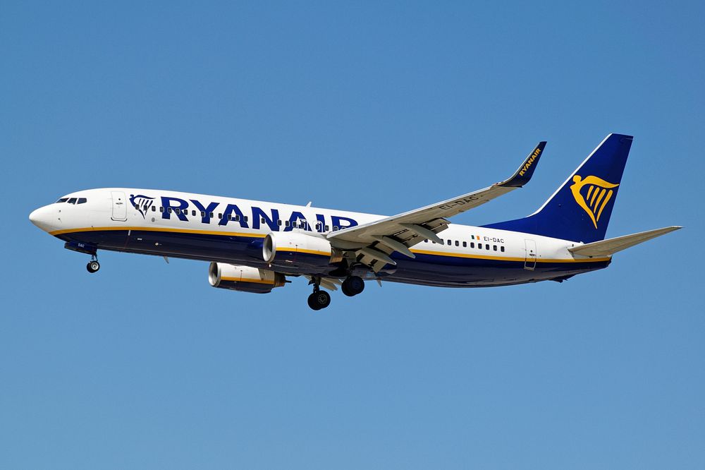 EI-DAC - Boeing 737-800 - Ryanair, A&eacute;roport de Bordeaux-Merignac LFBD Airport, 10/07/2018. 