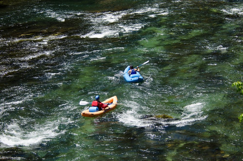 River recreation on the "Wild and Scenic" north Umpqua River