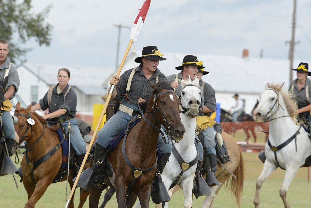 Cavalry Competition, Fort Reno, Oklahoma, Sept 23-24, 2016.