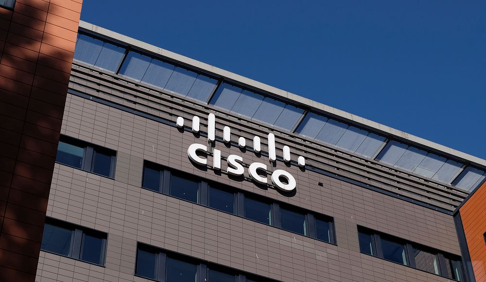 Cisco Amsterdam, Office building occupied by Cisco Systems International BV. Amsterdam, the Netherlands - July 1, 2018