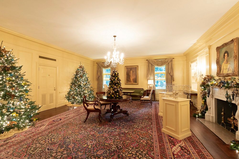 White House Christmas 2018The Vermeil Room of the White House is decorated for the holiday season Monday, Nov. 26, 2018.…