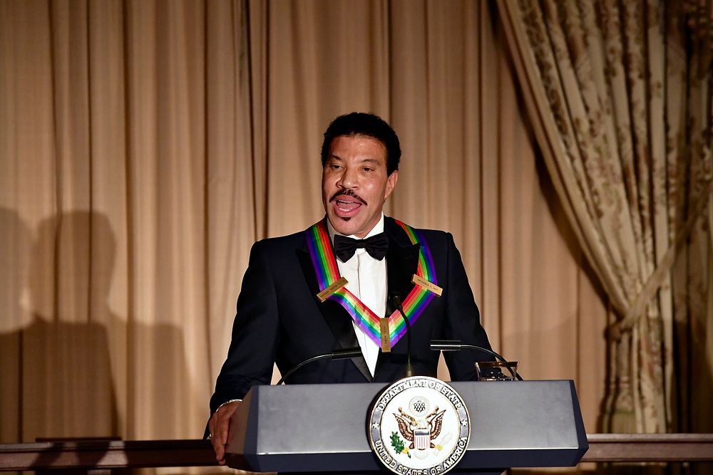 Lionel Ritchie Delivers Remarks After Receiving His Kennedy Center Honor Medal