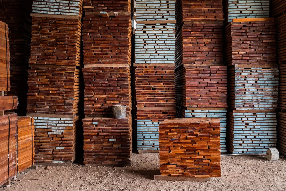 Pile of wood lumbers. Free public domain CC0 photo.