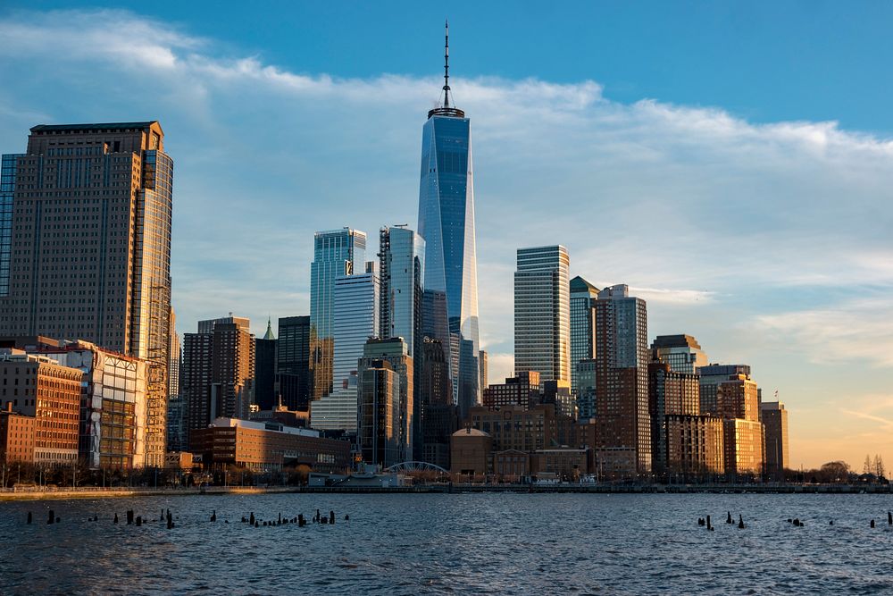 Hudson River Greenway, New York city, USA. Free public domain CC0 photo