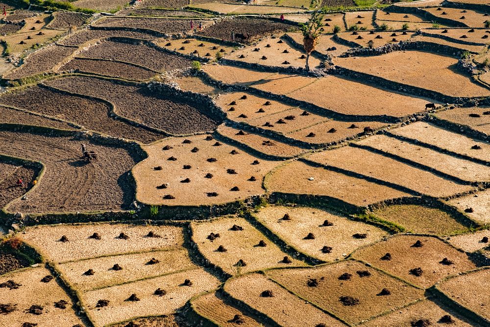 Farm area in Chainpur, Bajhang District, Nepal. Free public domain CC0 photo.