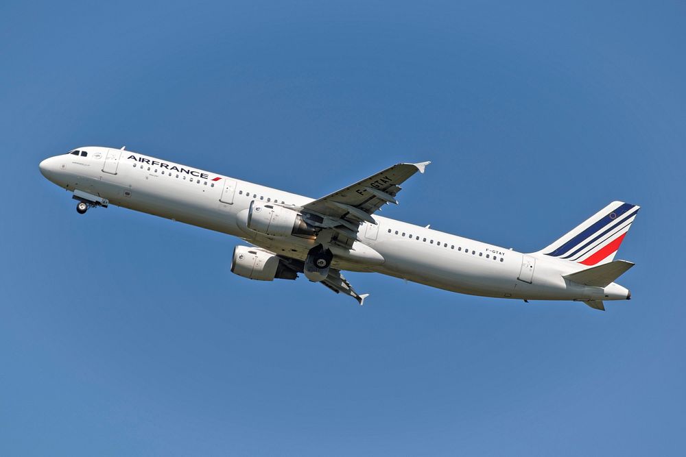 Air France F-GTAY Airbus A321, location unknown, 20/05/2018.
