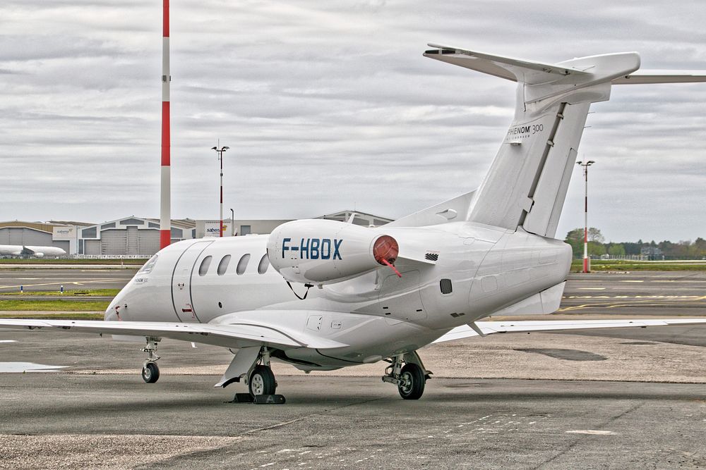 Airplane on a runway. Free public domain CC0 photo.