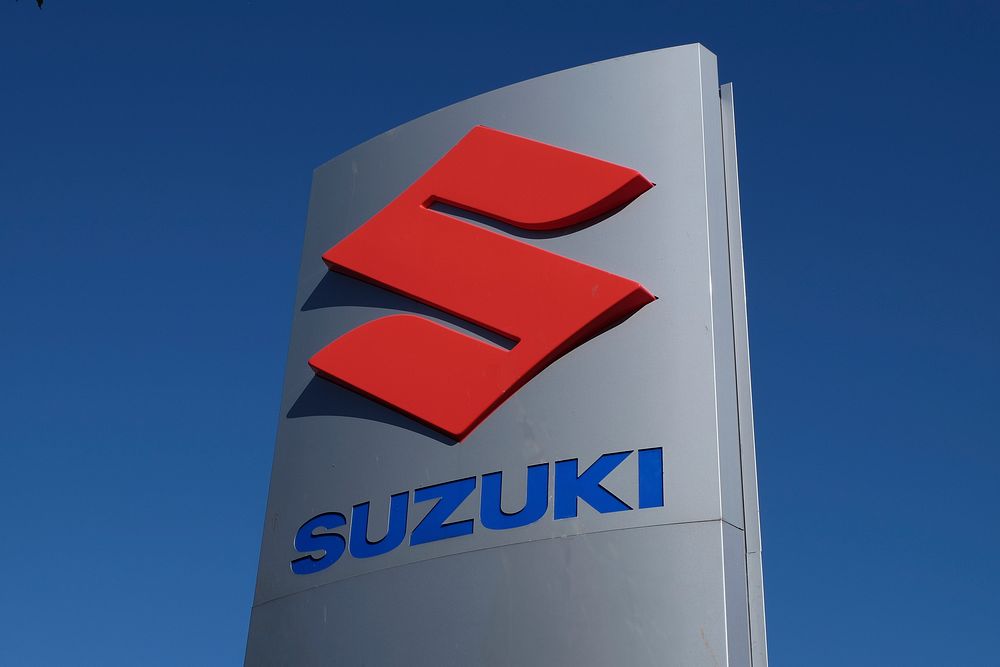 Suzuki logo, location unknown, 01/07/2018