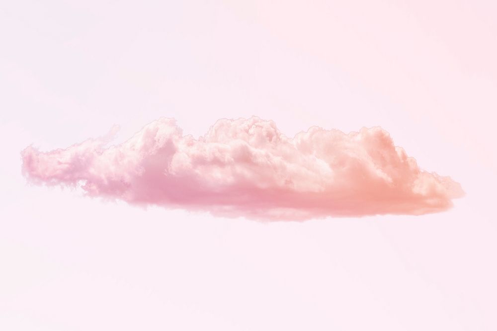 Pink aesthetic cloud, sky background