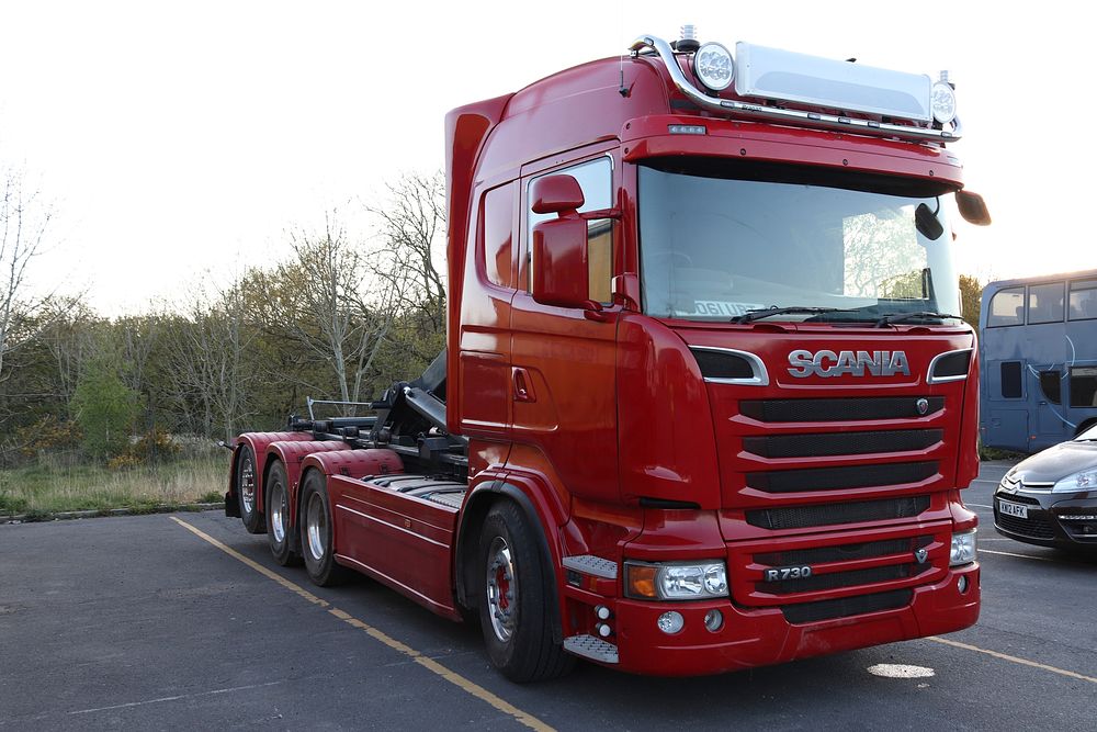 Scania R730 V8 conversion, UK, April 22, 2020.