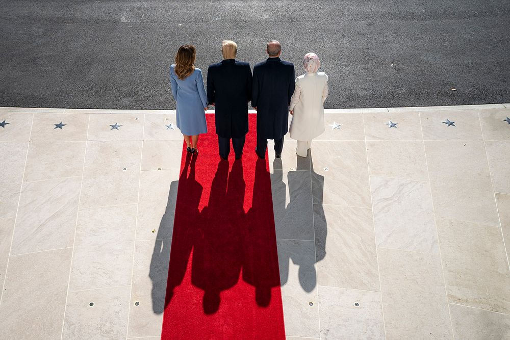 President Trump and the First Lady Visit with the President of Turkey and Mrs. Emine Erdogan