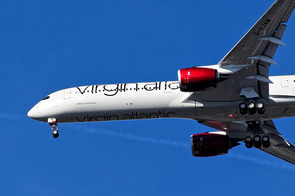Virgin Atlantic G-VJAM - Airbus A350-1000, LFBD Airport, 19/11/2019. 