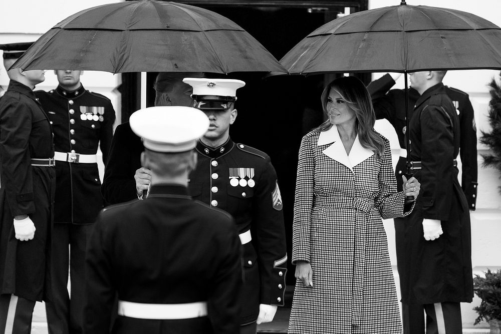 President Trump and the First Lady Welcome the President and First Lady of Guatemala