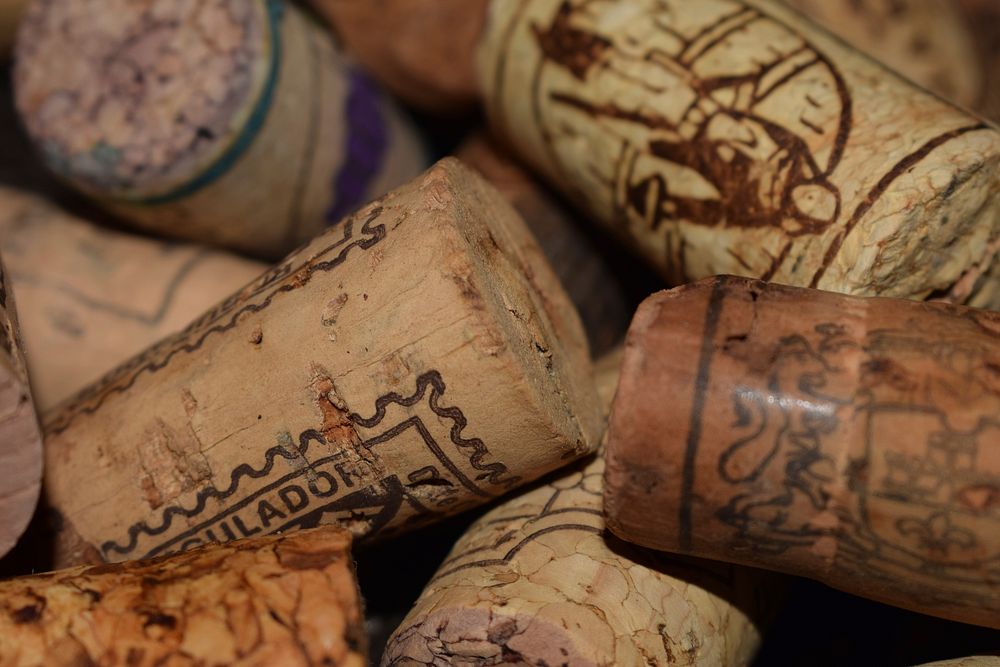 Wooden wine cork. Free public domain CC0 photo.