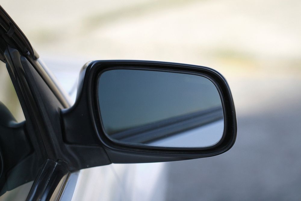 Car mirror. Free public domain CC0 photo.