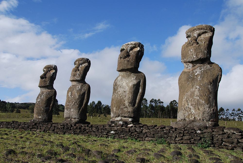 Easter Island, Chile. Free public domain CC0 photo.