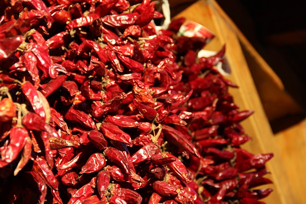 Dry red chili, spice. Free public domain CC0 photo