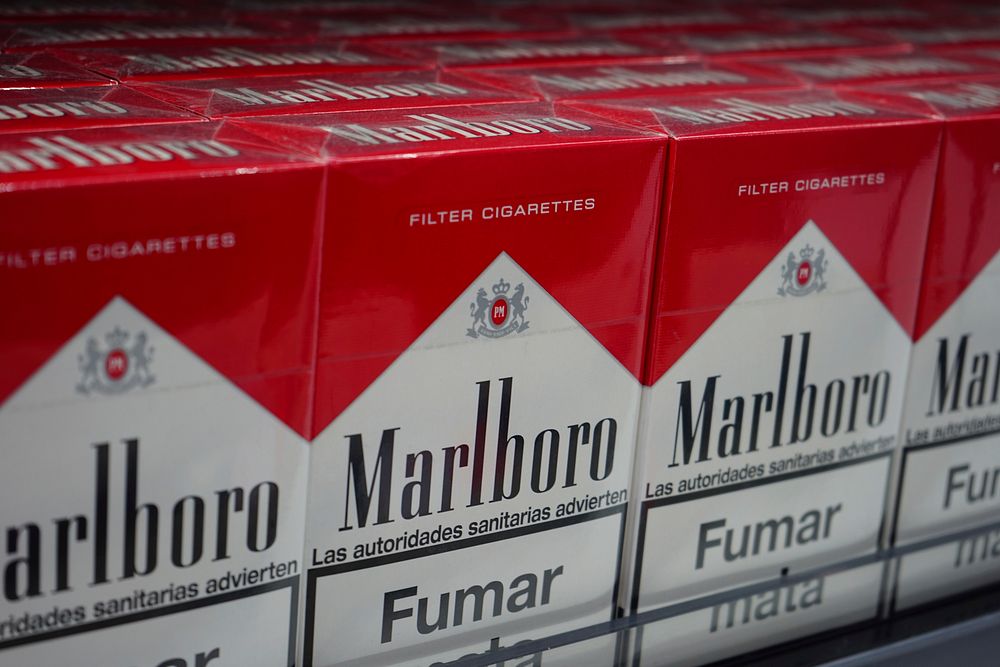 Marlboro cigarette brand, location unknown, Sept. 26, 2014.