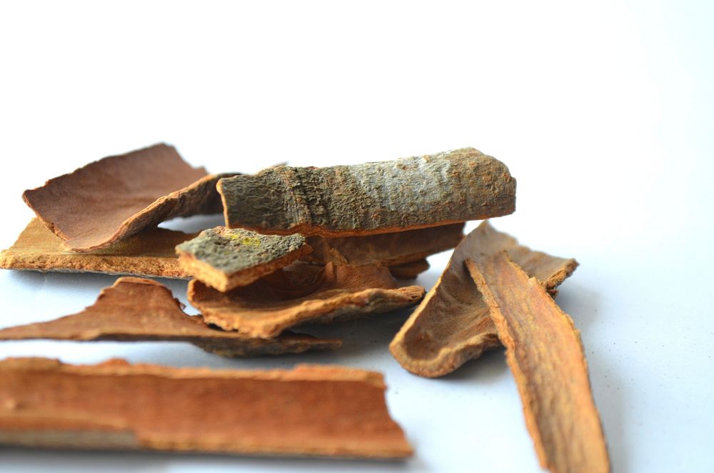 Pieces of cinnamon stick. Free public domain CC0 image.