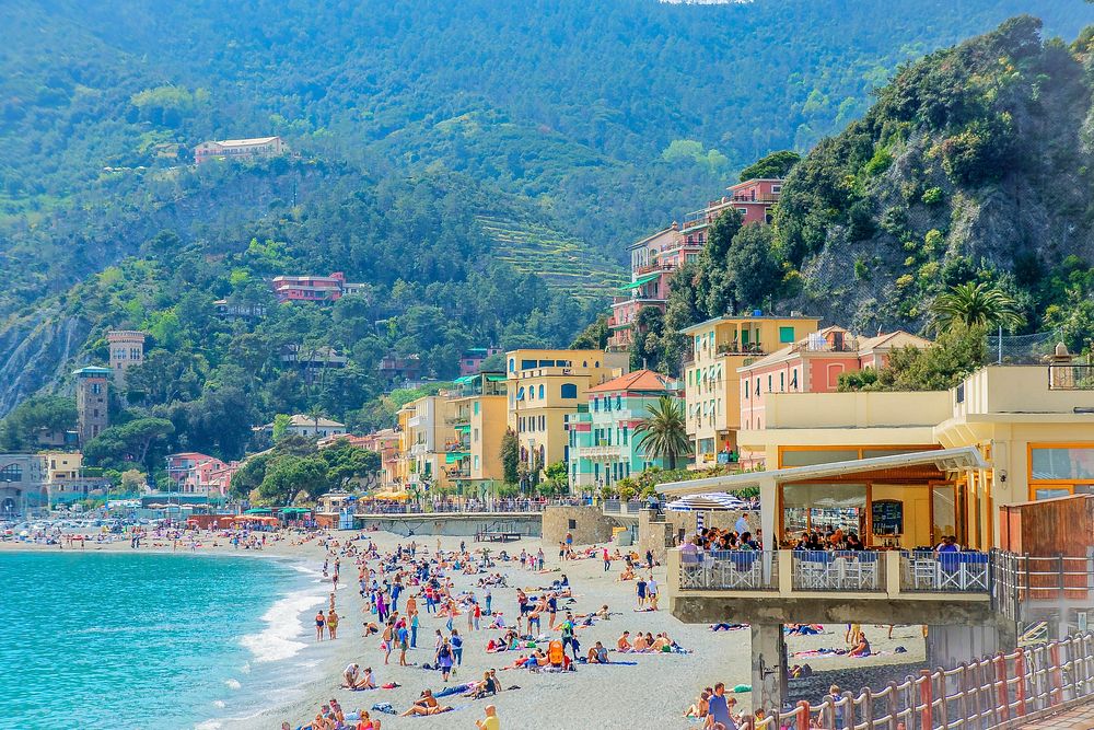 A beach of Cinque Terre. Free public domain CC0 image. 