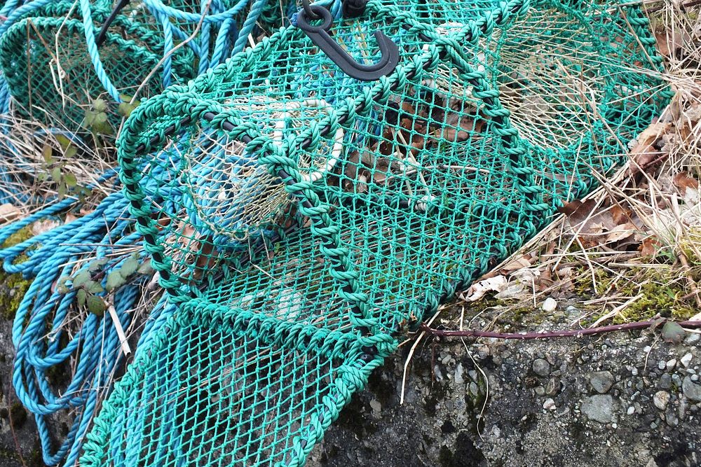 Lobster pot. Free public domain CC0 image.