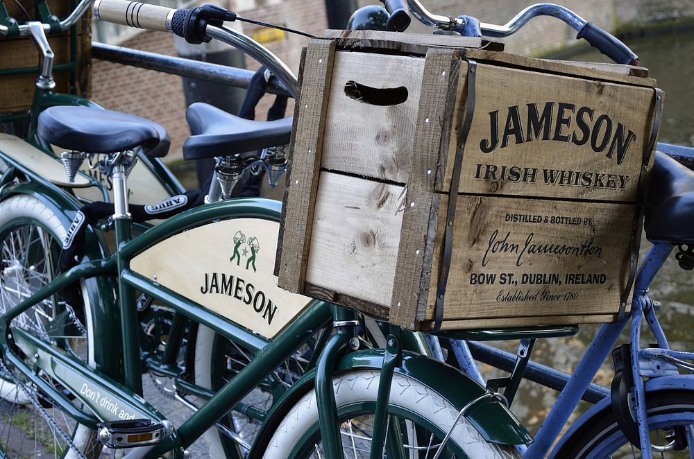 Jameson bikes, Amsterdam, Netherlands, Oct. 14, 2015.