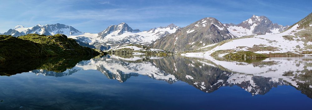 Snow-capped mountain. Free public domain CC0 photo. 