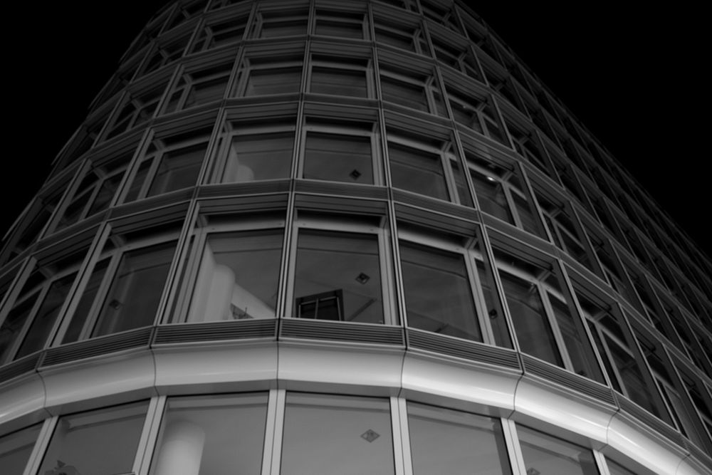Skyscraper office building architecture. Free public domain CC0 image.