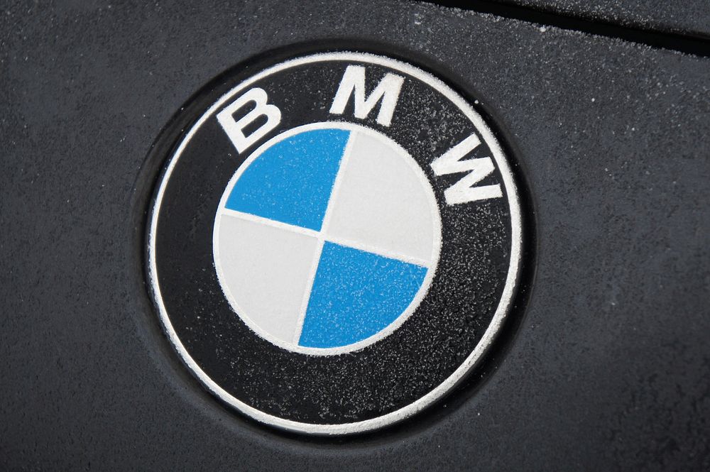 BMW emblem, location unknown, date unknown.