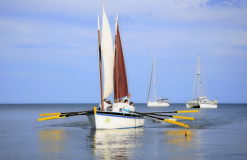 Sailboat. Free public domain CC0 photo.