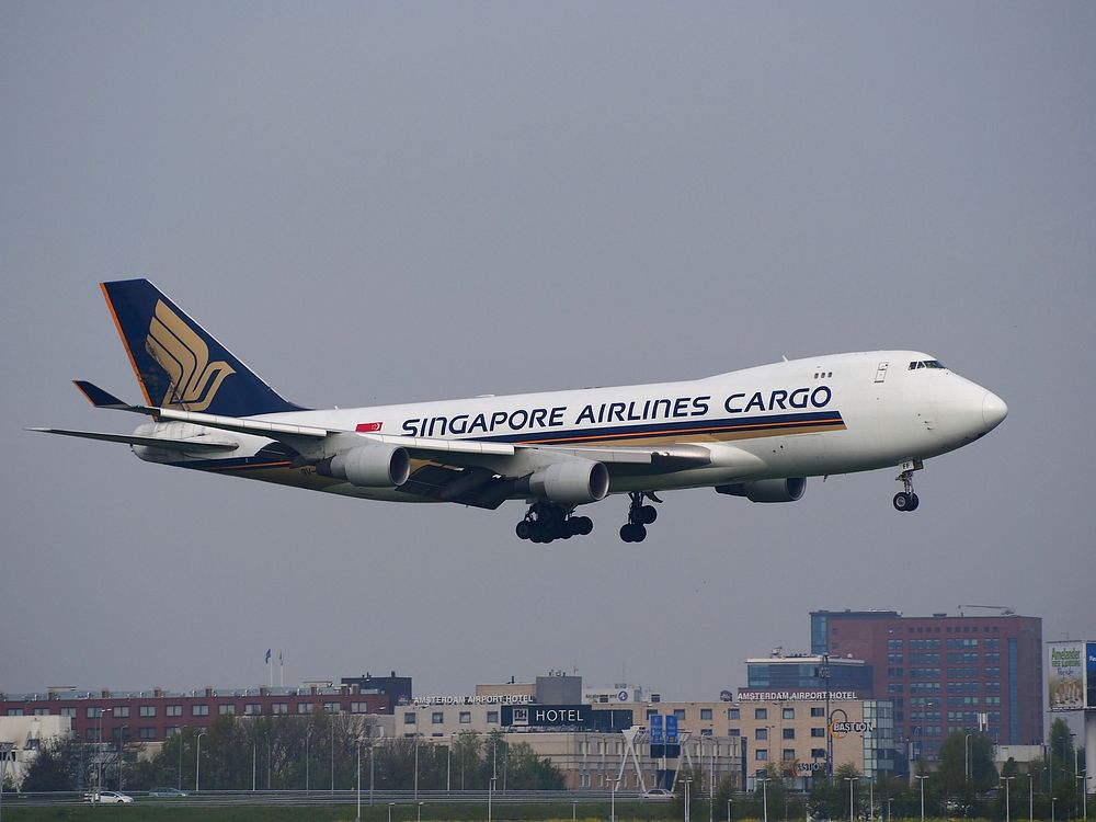Singapore Airlines Cargo flight, Schiphol, 30/07/2015. 