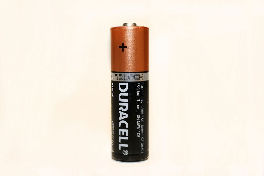 Battery Duracell Power. Location unknown - Oct. 22, 2015
