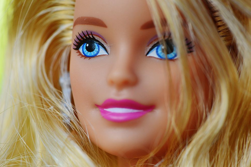 Barbie doll, pretty blond toy. Location unknown - March 18, 2016