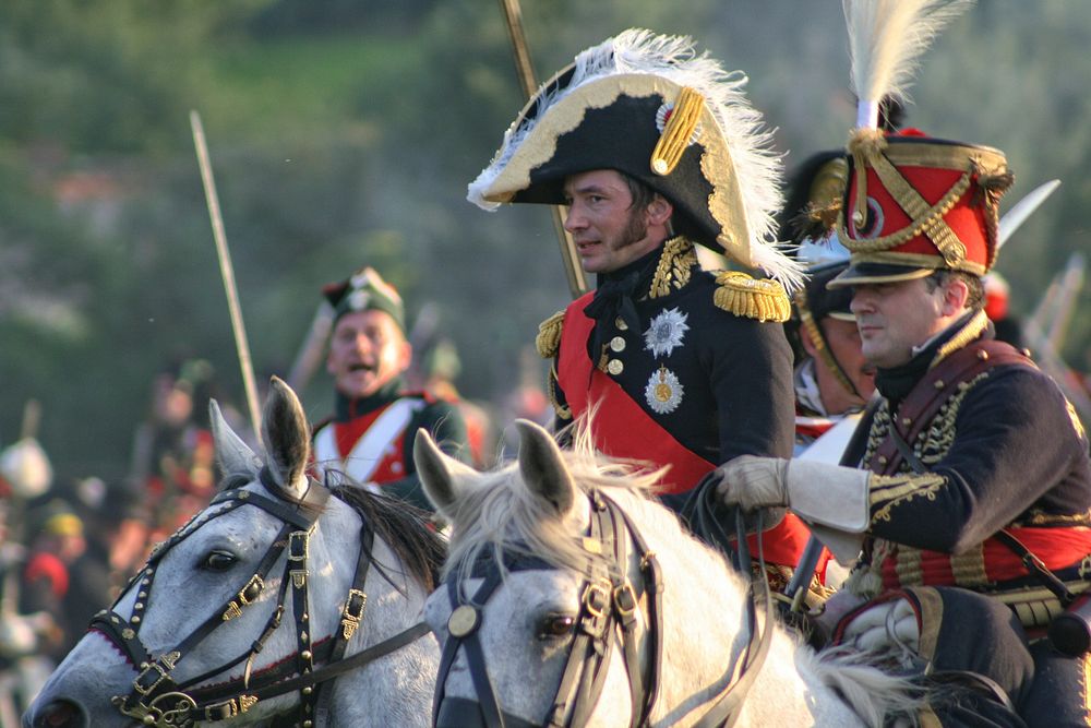 Napoleon reenactment, Waterloo, Belgium - 30 August 2016