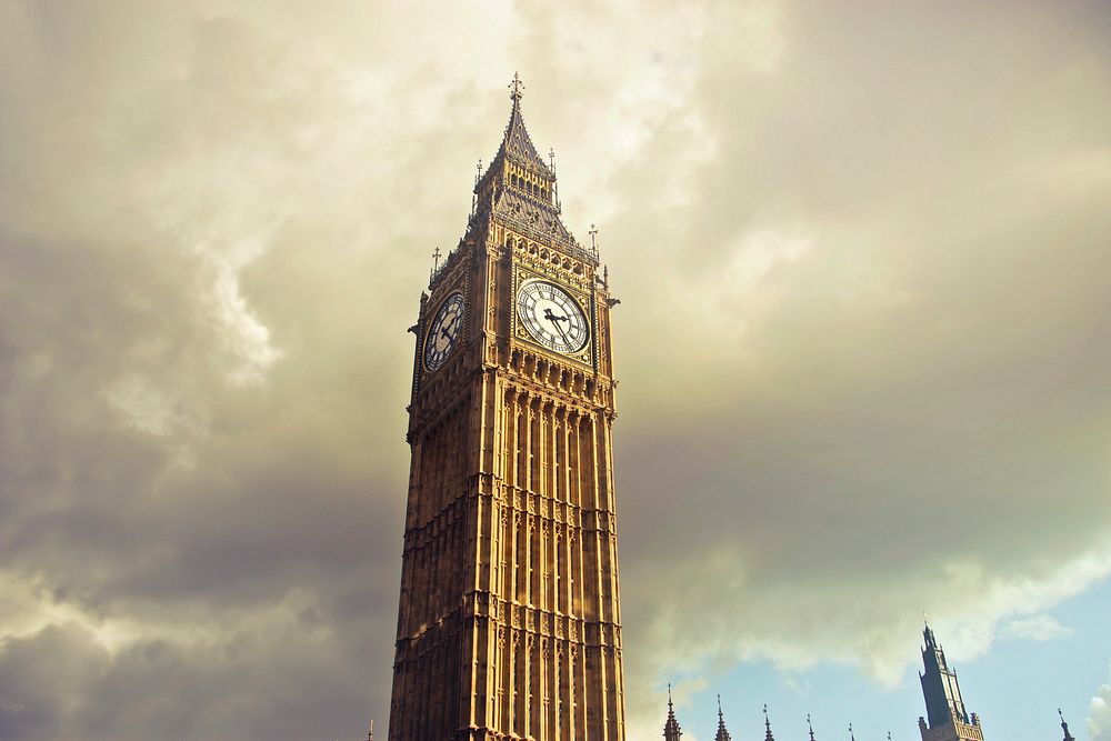 Free Big Ben, London image, public domain travel CC0 photo.