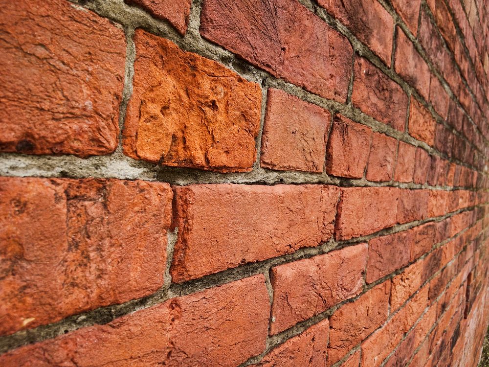 Brick wall texture. Free public domain CC0 photo.