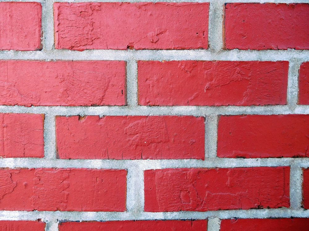 Brick wall texture. Free public domain CC0 photo.