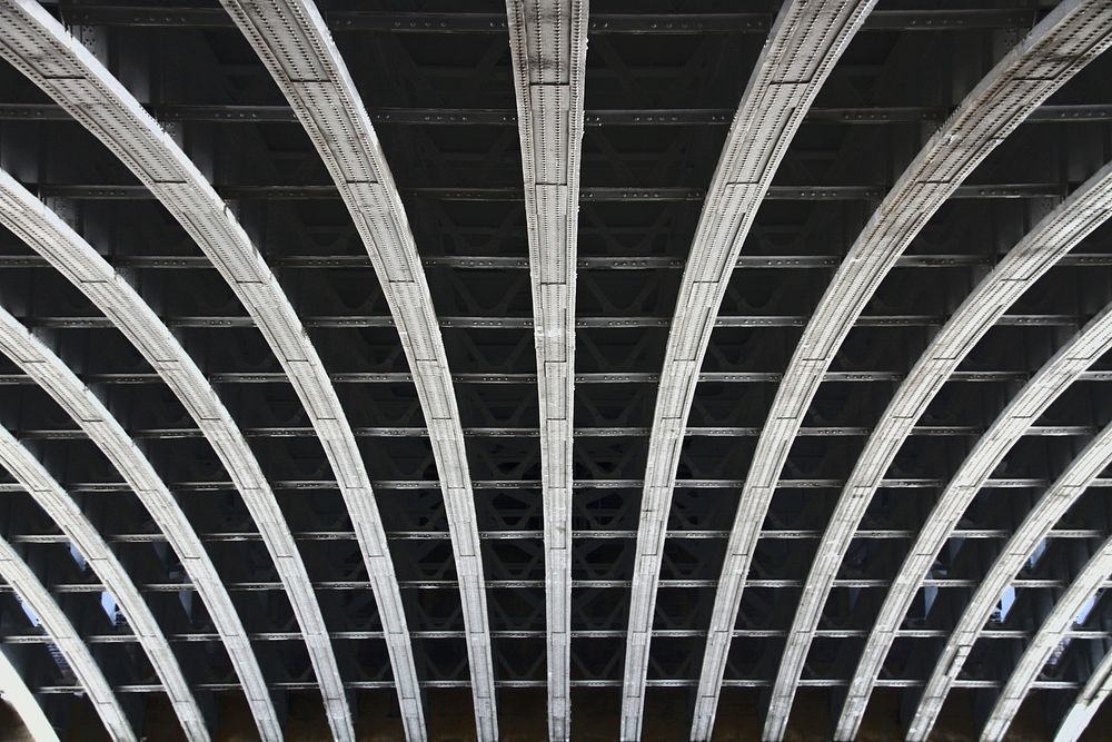 Bridge structure. Free public domain CC0 photo.