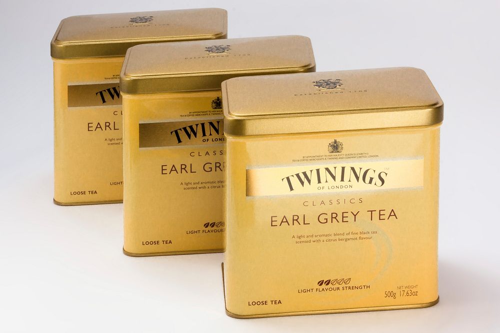 Twinings, Earl Gray tin, location unknown, date unknown