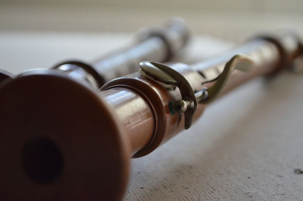 Clarinet, musical instrument. Free public domain CC0 photo.