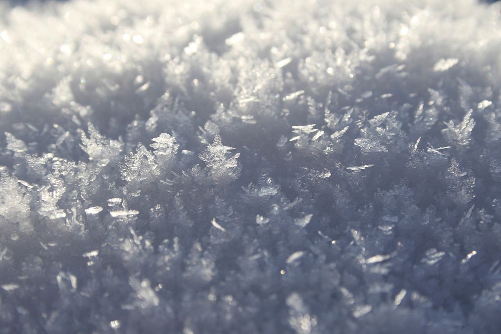 Closeup on textured frost. Free public domain CC0 photo.