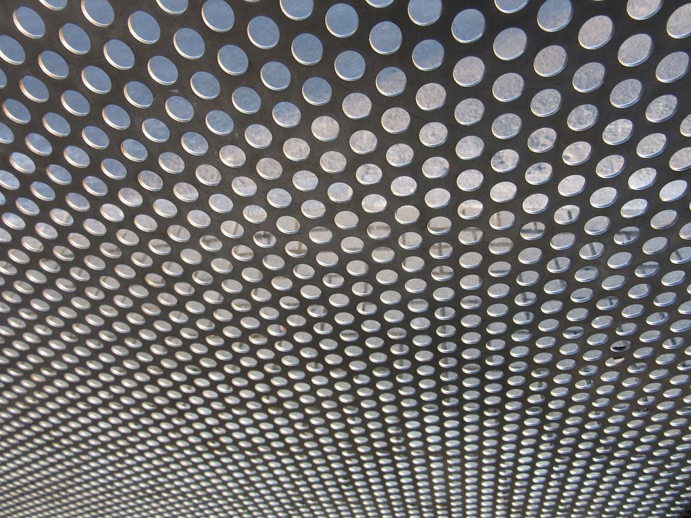 Steel grid wall texture background. Free public domain CC0 photo.
