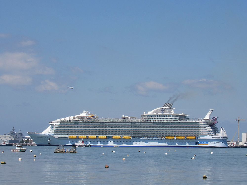 Cruise ship. Free public domain CC0 photo.