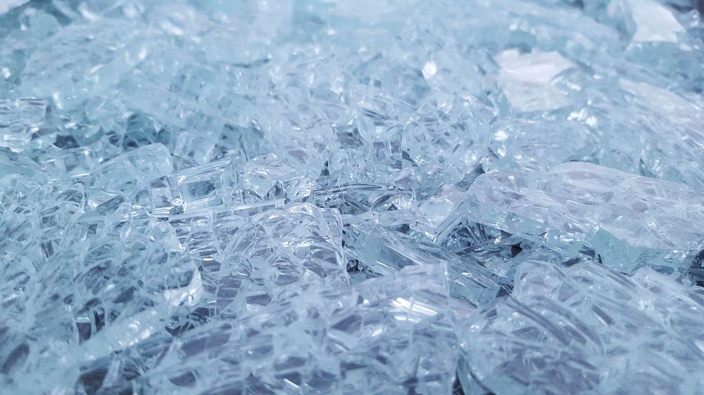Pile of ice crystals. Free public domain CC0 photo.