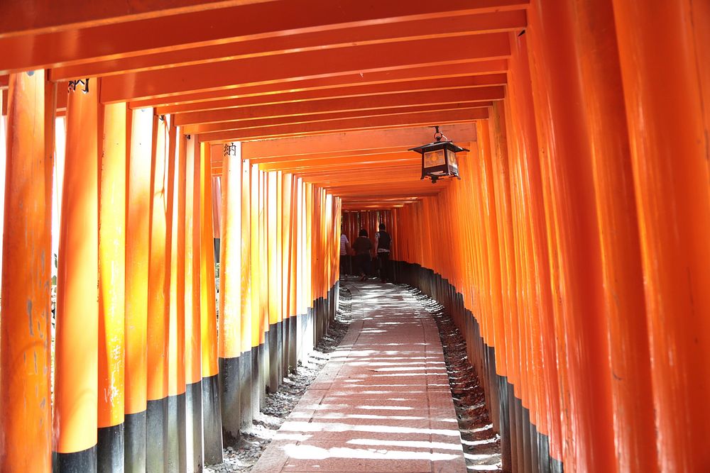 Kyoto shrine temple in Japan. Free public domain CC0 photo.