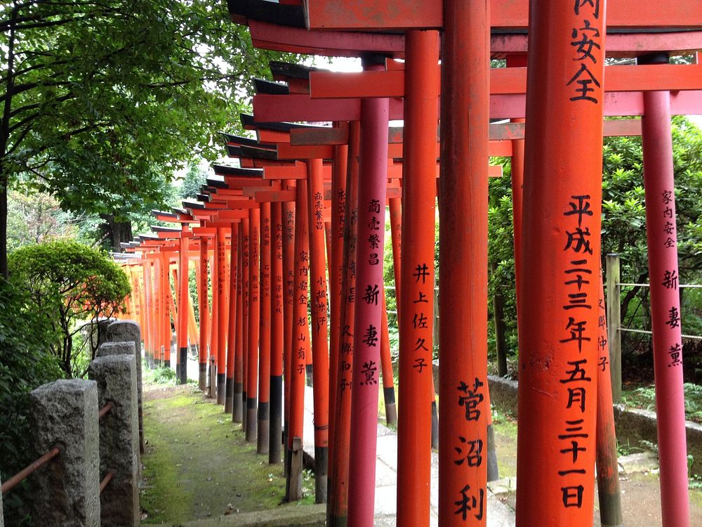 Fushimi Inari shrine, Kyoto. Free public domain CC0 photo.