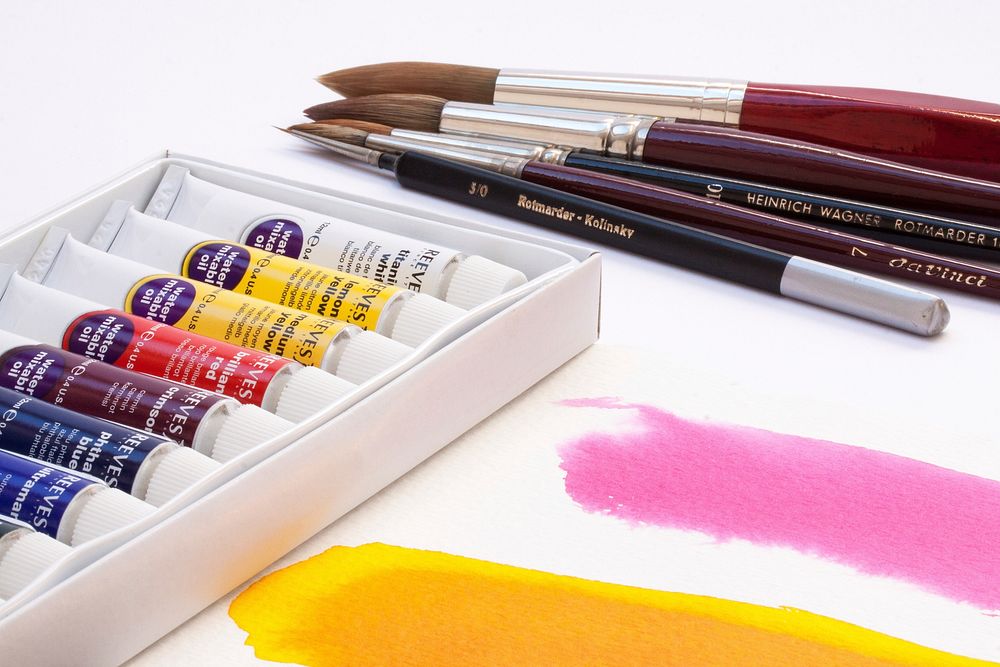 Reeves watercolor set, location unknown, 6 February 2014.
